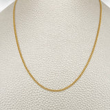 Cadena Cubana 1.75gr / 60cm / Oro Amarillo +1 18K +