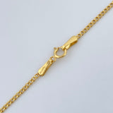 Cadena Cubana 1.75gr / 60cm / Oro Amarillo +1 18K +
