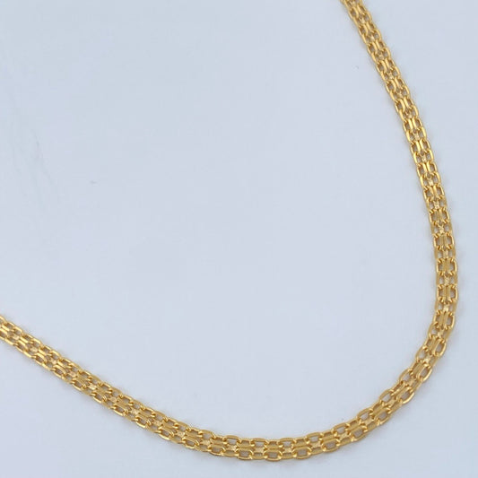 Cadena China 3.6gr / 59.7cm / Oro Amarillo +1 18K +