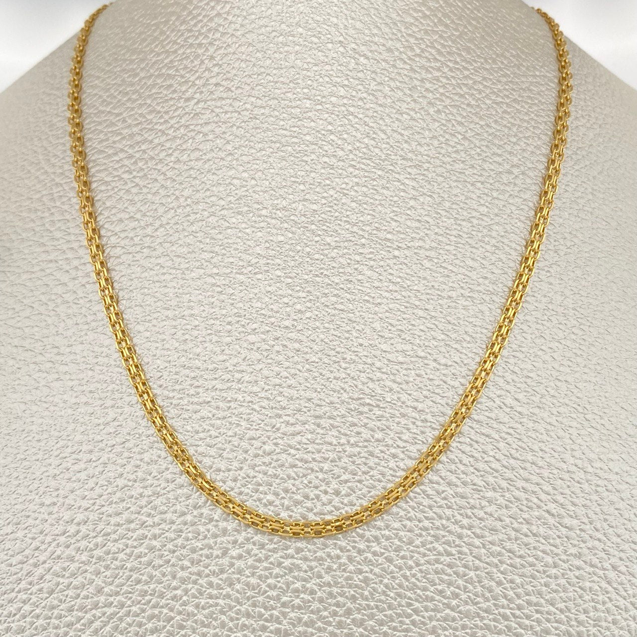 Cadena China 3.45gr / 59.6cm / Oro Amarillo +1 18K +
