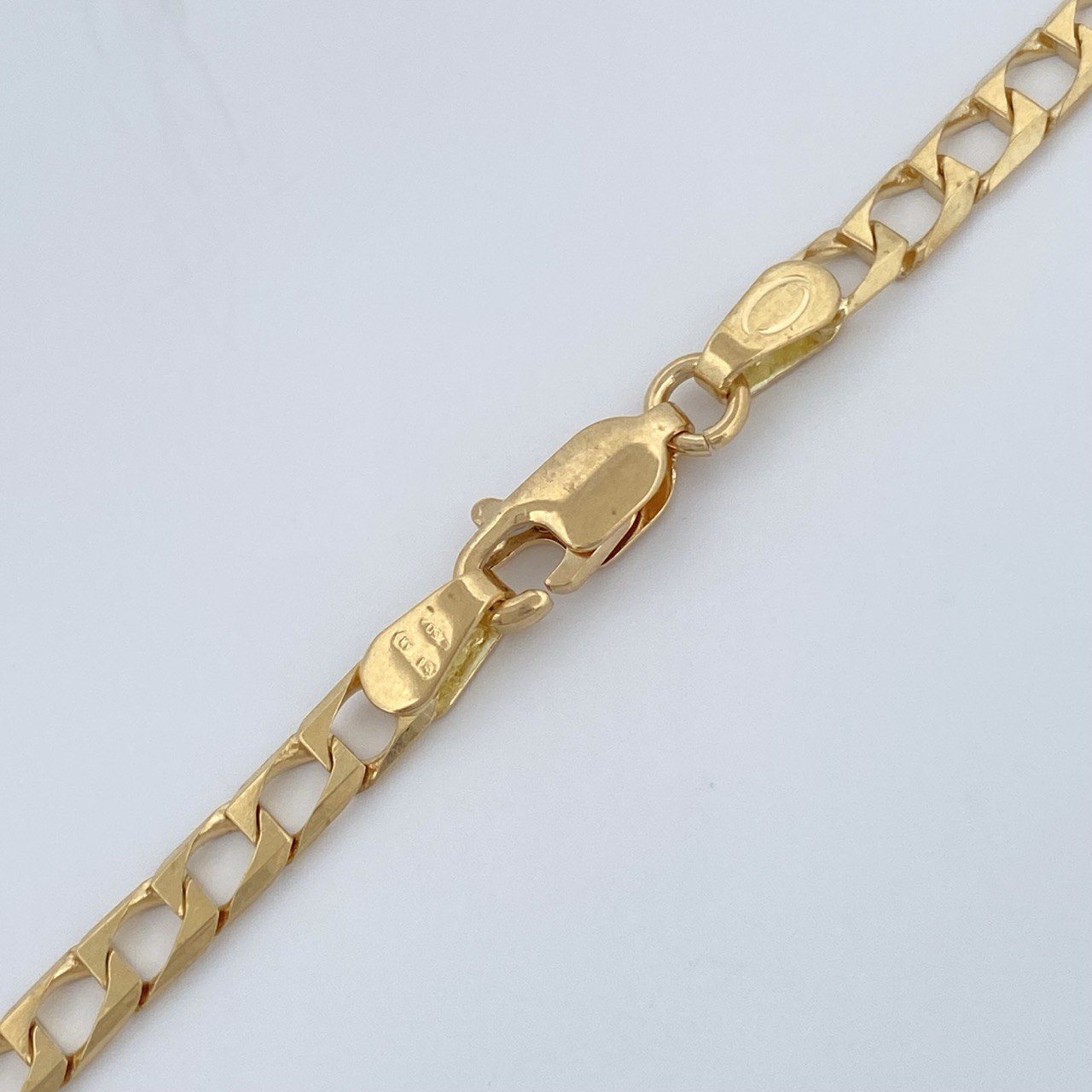 Cadena Panzer 13.8gr / 60cm / Oro Amarillo +1 18K +