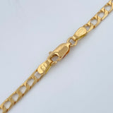 Cadena Panzer 13.8gr / 60cm / Oro Amarillo +1 18K +