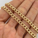 Cadena Cubana 6.15gr / 60.3cm / Oro Amarillo +1 18K +