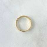 Anillo Tornillo 3.75gr / T8 3/4 / Oro Amarillo 18K *