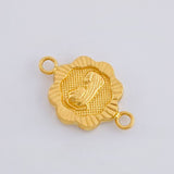 Herraje Virgen Maria 1 g / 2 cm Oro Amarillo 18K