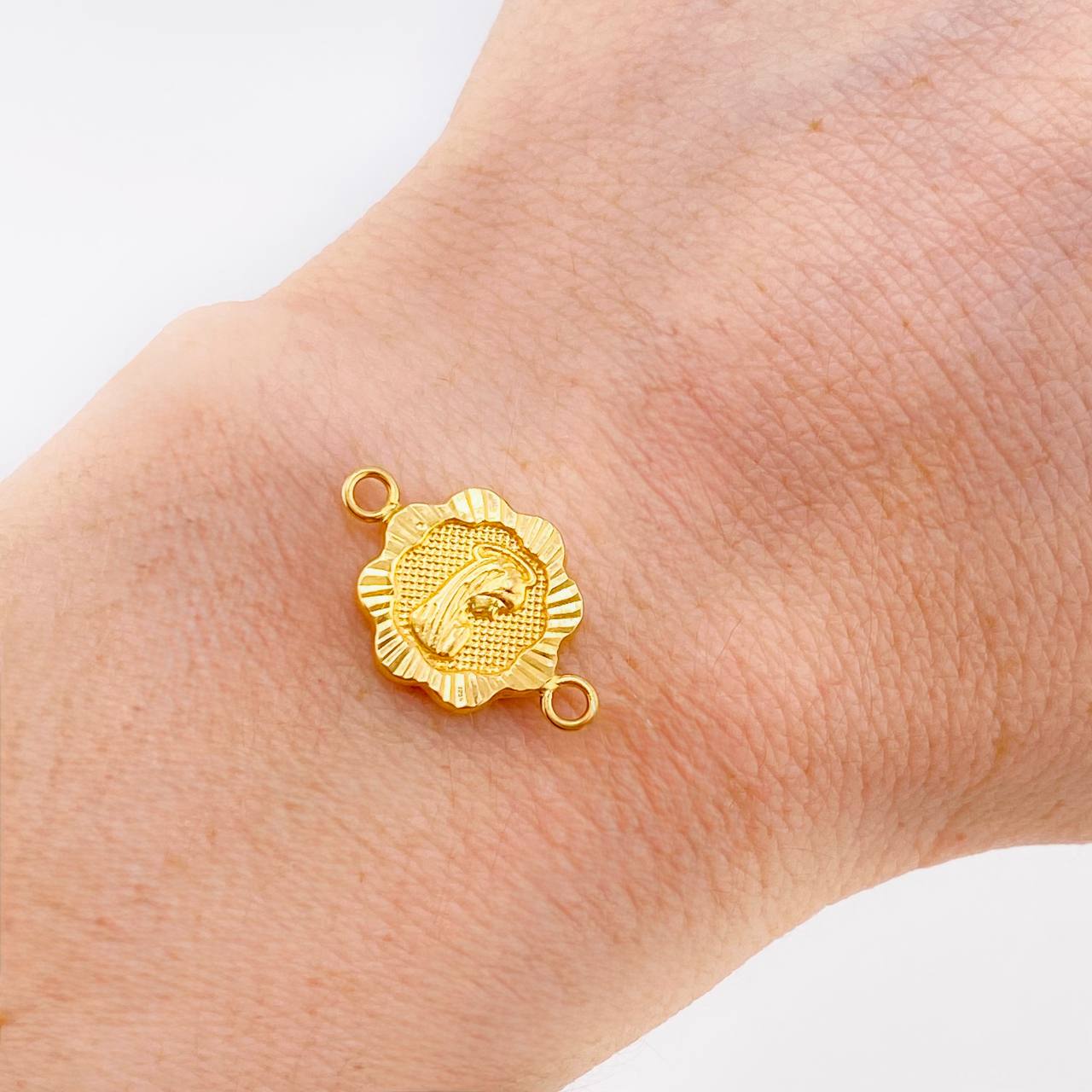 Herraje Virgen Maria 1 g / 2 cm Oro Amarillo 18K