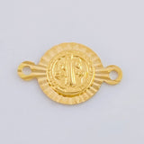 Herraje San Benito 0.95 g / 1.9 cm Oro Amarillo 18K