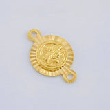 Herraje San Benito 0.95 g / 1.9 cm Oro Amarillo 18K