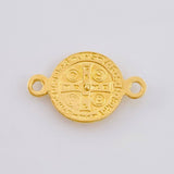 Herraje San Benito 0.95 g / 1.9 cm Oro Amarillo 18K