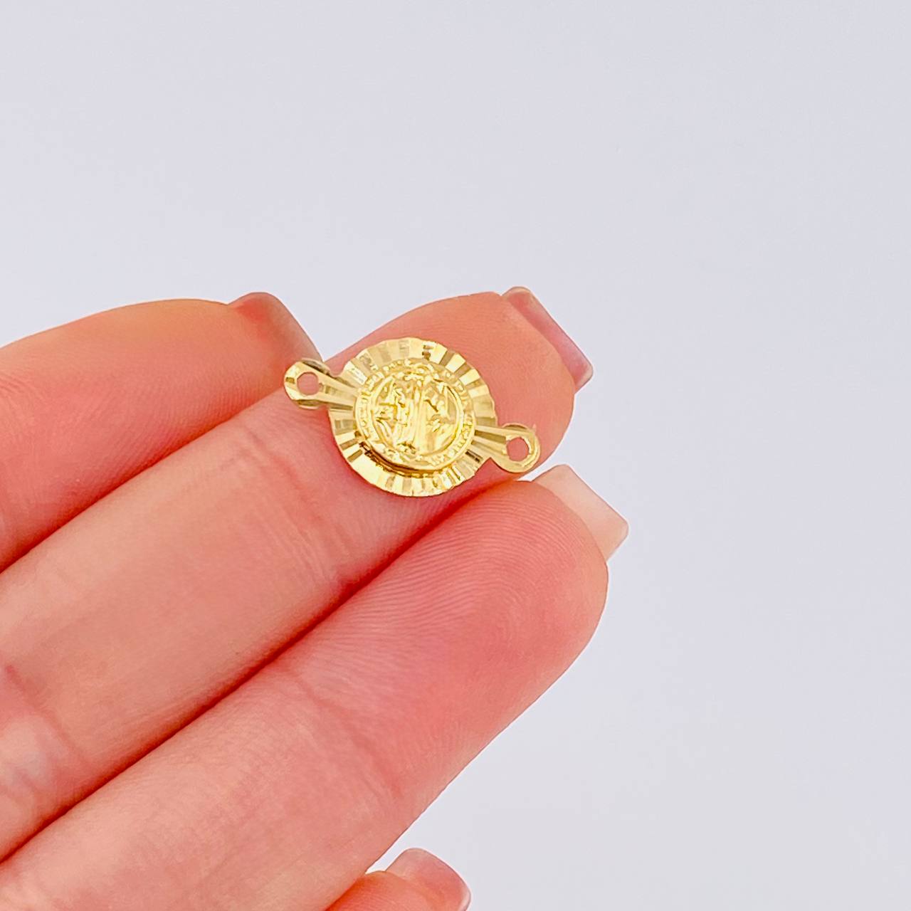 Herraje San Benito 0.95 g / 1.9 cm Oro Amarillo 18K