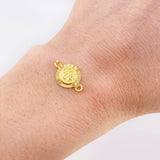 Herraje San Benito 0.95 g / 1.9 cm Oro Amarillo 18K