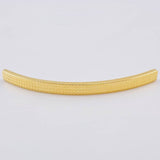 Herraje Tubular 0.4 g / 4 cm Oro Amarillo 18K
