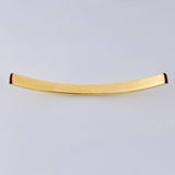 Herraje Tubular 0.4 g / 4 cm Oro Amarillo 18K