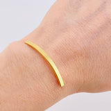 Herraje Tubular 0.4 g / 4 cm Oro Amarillo 18K