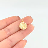 Dije Circulo Oso 0.95 g / 2 cm Oro Amarillo 18K