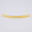 Herraje Tubular Rombo 0.4 g / 4.4 cm Oro Amarillo 18K