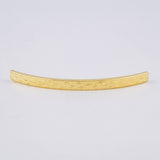 Herraje Tubular Rombo 0.4 g / 4.4 cm Oro Amarillo 18K