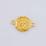 Herraje Virgen Milagrosa 0.55 g / 1.8 cm Oro Amarillo 18K
