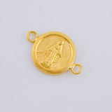 Herraje Virgen Milagrosa 0.55 g / 1.8 cm Oro Amarillo 18K