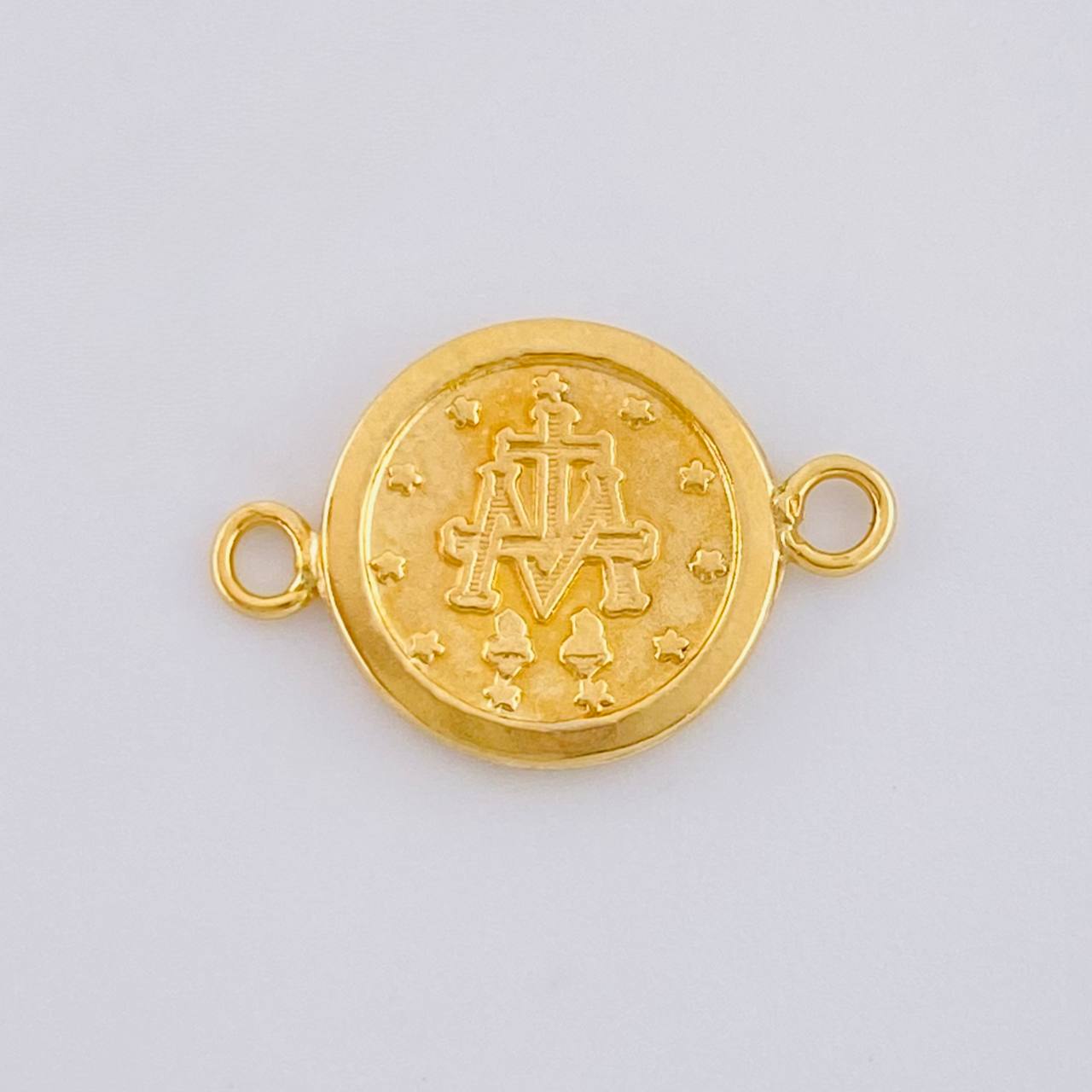 Herraje Virgen Milagrosa 0.55 g / 1.8 cm Oro Amarillo 18K