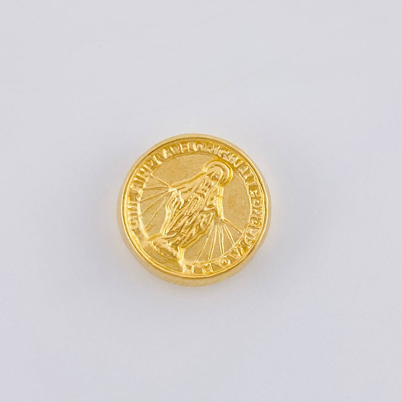 Herraje Virgen Milagrosa 0.75 g / 1.3 cm Oro Amarillo 18K