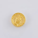 Herraje Virgen Milagrosa 0.75 g / 1.3 cm Oro Amarillo 18K