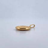 Dije Sagrada Familia 0.85gr / 2.2cm / Troquelado Oro Amarillo 18K &