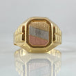 Anillo Sello 4.65gr / T10 3/4 / Oro 18K *