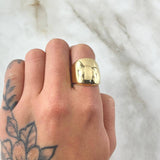 Anillo Liso 3.1gr / T8 3/4 / Oro 18K ©