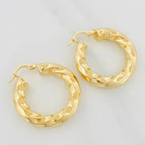 Candongas Lupe 5.4 g / 3.2 cm Oro Amarillo 18K