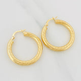 Candongas Lore 4 g / 3 cm Oro Amarillo 18K