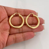 Candongas Lore 4 g / 3 cm Oro Amarillo 18K