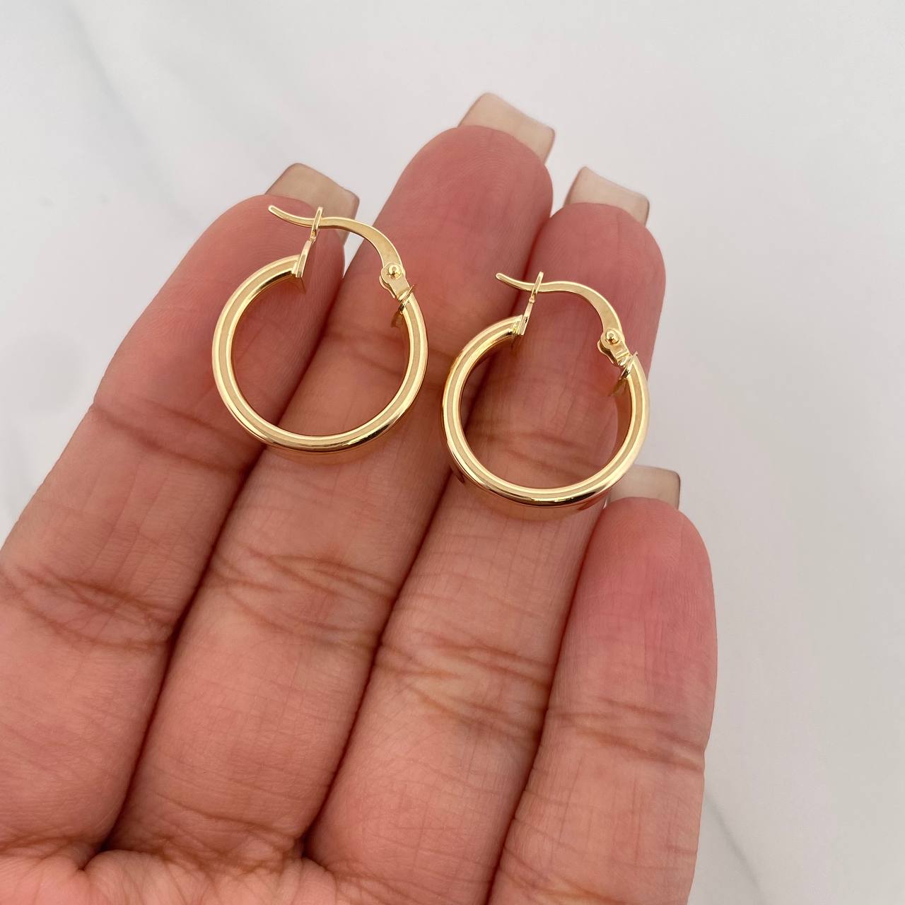 Candongas Fabi 3.2 g / 2.2 cm Oro Amarillo 18K