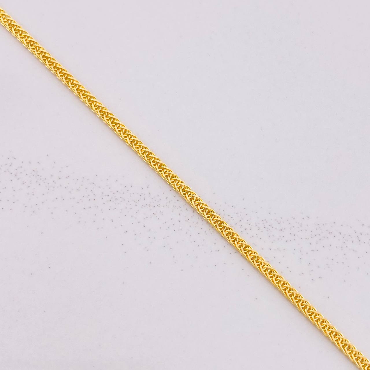 Pulso Franco 1.5g / 19.3cm / 1.6mm Oro Amarillo 18K