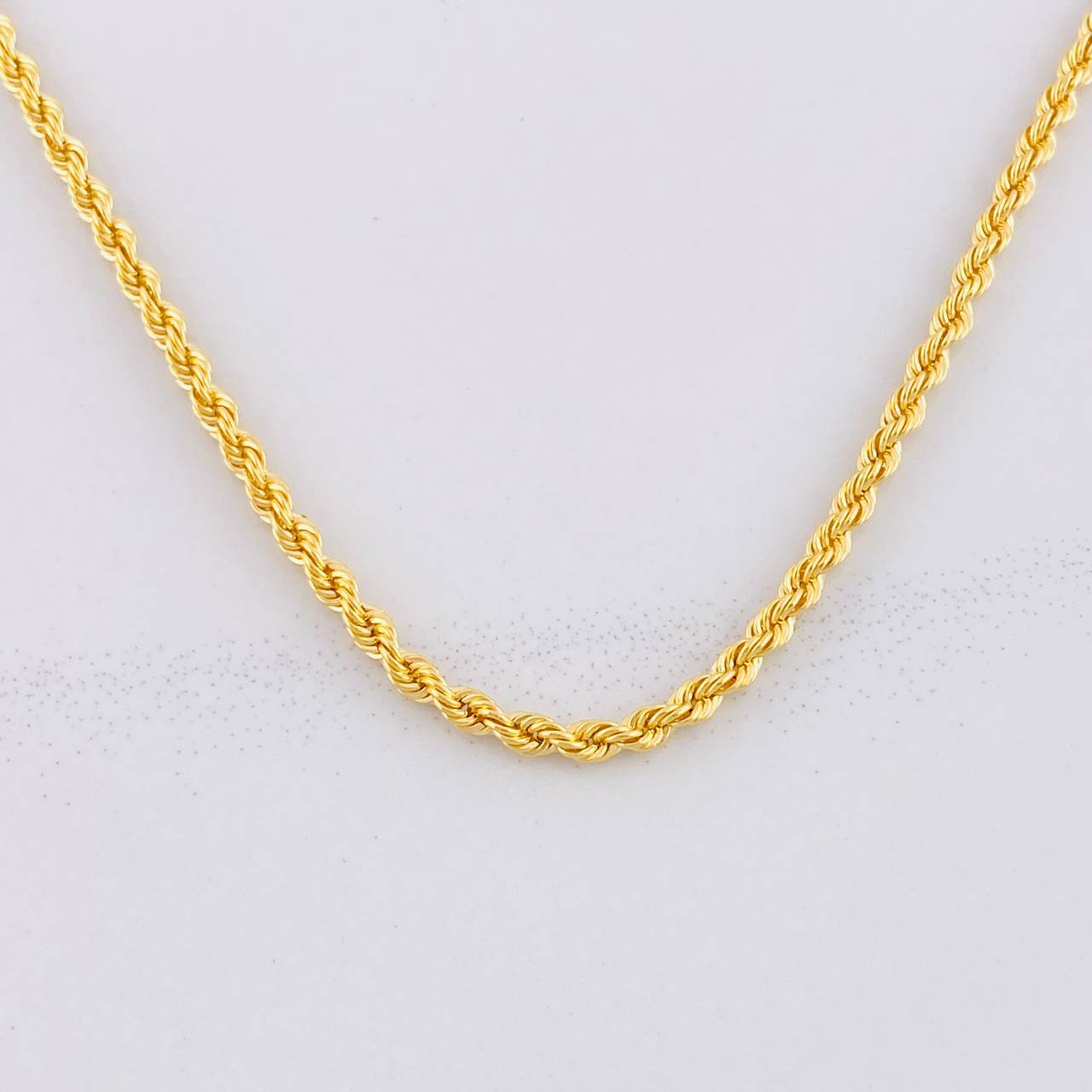 Cadena Lazo 3.75g / 40cm / 2.7mm Oro Amarillo 18K