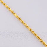 Cadena Lazo 3.75g / 40cm / 2.7mm Oro Amarillo 18K