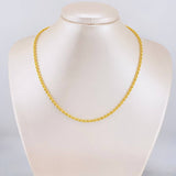 Cadena Lazo 3.75g / 40cm / 2.7mm Oro Amarillo 18K