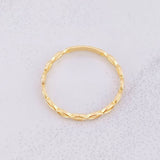 Anillo Infinito 0.7g / T5 1/2 Oro Amarillo 18K