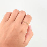 Anillo Infinito 0.8g / T7 1/4 Oro Amarillo 18K