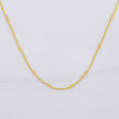 Cadena Mini Cubana 1.75g / 45cm / 0.95mm Oro Amarillo 18K