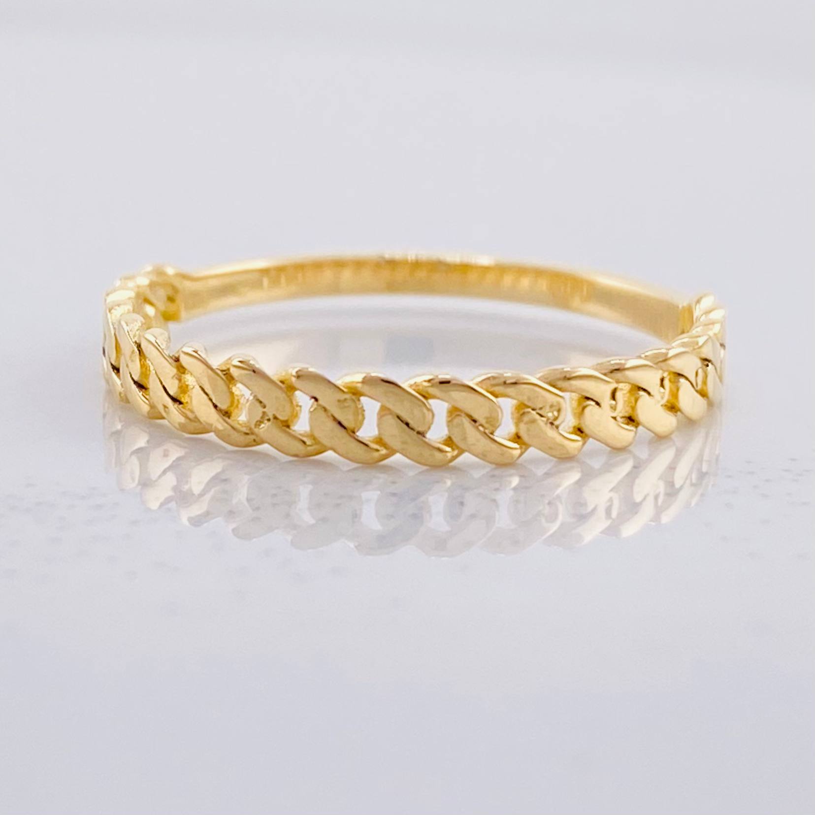 Anillo Infinito 0.75g / T7 Oro Amarillo 18K