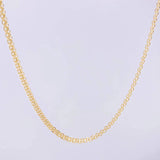 Cadena China 2.8g / 50cm / 1.45mm Oro Amarillo 18K