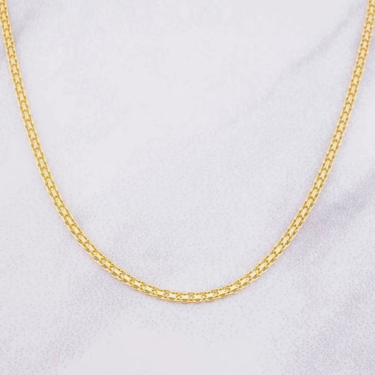 Cadena China 3.25g / 60cm / 1.45mm Oro Amarillo 18K