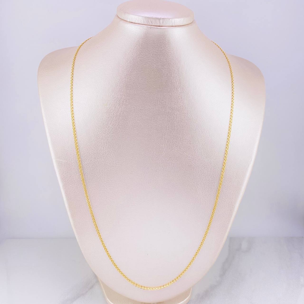 Cadena China 5.9g / 60cm / 2.2mm Oro Amarillo 18K