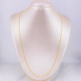 Cadena China 5.9g / 60cm / 2.2mm Oro Amarillo 18K