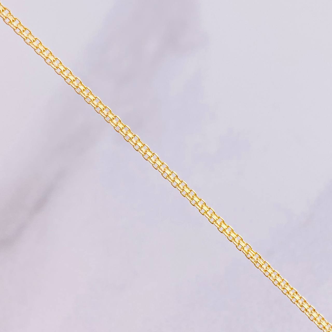Cadena China 2.3g / 40cm / 1.5mm Oro Amarillo 18K