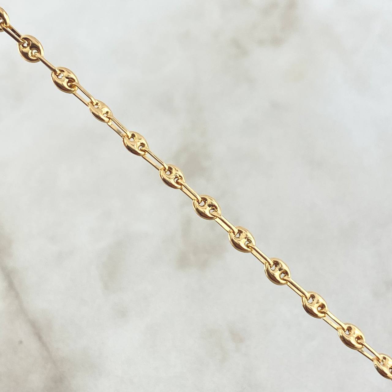 Pulso GC 2.7gr / 20.5cm / 3.2mm Lisa Oro Amarillo 18K