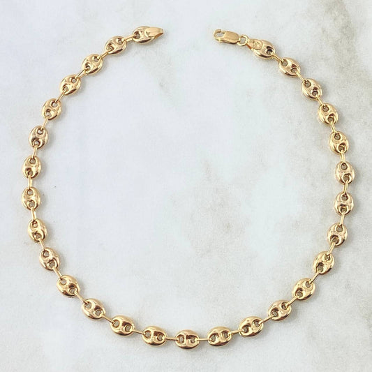 Tobillera GC 4gr / 25cm / Oro 18K