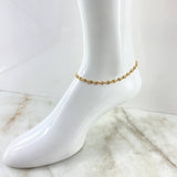 Tobillera GC 3.7gr / 25cm / Oro 18K