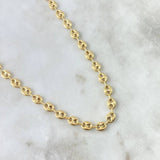 Cadena GC 11.7gr / 60cm / 5.6mm Lisa Oro Amarillo 18K